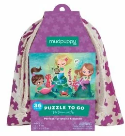 Mudpuppy Puzzle Podróżne W Woreczku 36el. - Syrenki - Puzzle - miniaturka - grafika 2
