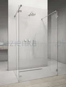 Ścianki i drzwi prysznicowe - Radaway Ścianka frontowa W4 120 Euphoria Walk-In 383144-01-01 - miniaturka - grafika 1