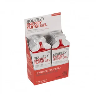 SQUEEZY SQUEEZY Żel Energetyczny z kofeiną 33 g Cytryna - Produkty energetyczne i izotoniki - miniaturka - grafika 2