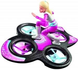 Mattel Barbie Sterowana Latająca DLV45 - Zabawki zdalnie sterowane - miniaturka - grafika 2