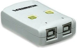 Manhattan Przełącznik USB 2.0 2 Porty - Adaptery i przejściówki - miniaturka - grafika 3