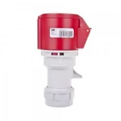 Gniazdka elektryczne - PCE Gniazdo przenośne 3P 32A 400V czerwone IP44 223-9 0001-00000-25032 [4349119] - miniaturka - grafika 1