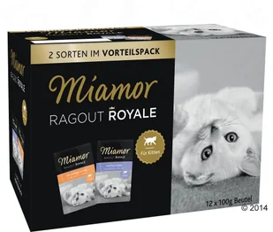 Miamor 20 + 4 gratis! Ragout Royale 24 x 100 g Kitten Drób i wołowina w galarecie - Mokra karma dla kotów Miamor 20 + 4 gratis! Ragout Royale 24 x 100 g Kitten Drób i wołowina w galarecie - Mokra karma dla kotów - miniaturka - grafika 2