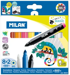 MILAN 80023 Flamastry Maxi Magic 8 + 2 80023 - Flamastry - miniaturka - grafika 2
