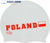 Pływanie - Aqua Speed Czepek PŁYWACKI POLAND AQUA-SPEED - miniaturka - grafika 1