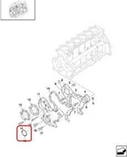 Części i akcesoria do maszyn rolniczych - CNH USZCZELNIACZ WAŁU KORBOWEGO PRZÓD 87802236 - miniaturka - grafika 1