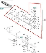 Części i akcesoria do maszyn rolniczych - CNH LISTWA NOŻOWA 7.3M NA ŚRUBY 84435373 - miniaturka - grafika 1