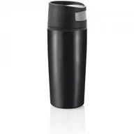 Kubki - XDDesign AUTO kubek 400 ml - czarny XD-P432.451 - miniaturka - grafika 1