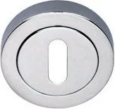 Szyldy i rozety - VDS Rozeta okrągła KLUCZ R1 CHROM 10-1211 - miniaturka - grafika 1