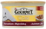 Mokra karma dla kotów - Purina Gourmet Gold Kurczak I Wątróbka W Sosie 85G - miniaturka - grafika 1