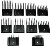 Maszynki i nożyczki dla psów - Oster Zestaw 10 Nasadka do strzyżarki plastikowych na ostrza Snap-On O-76926-900 - miniaturka - grafika 1