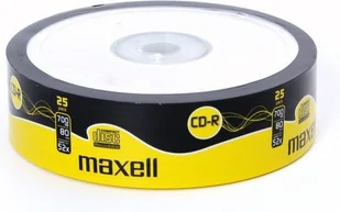 Maxell płyta CD-R 700MB 52x Szpula 25 624035.40 - Nośniki danych - miniaturka - grafika 2