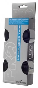 PRO Owijka Kierownicy SMART SILICONE Taśma + Korki Niebieska - Akcesoria rowerowe - miniaturka - grafika 3