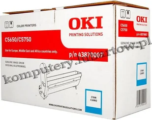 OKI 43870007 bęben światłoczuły błękitny - Bębny do drukarek - miniaturka - grafika 4