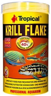 Tropical Krill Flake pokarm dla rybek mięsożernych 500ml/100g - Pokarm dla ryb Tropical Krill Flake pokarm dla rybek mięsożernych 500ml/100g - Pokarm dla ryb - miniaturka - grafika 1