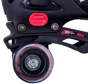 Worker WROTKI-ROLKI 2W1 czarno-czerwony - Rolki - miniaturka - grafika 15