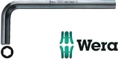 Klucze i nasadki - Wera klucz imbus 2,0x50 mm (ampulowy) trzpieniowy krótki czerniony, metryczny (5027202001) - miniaturka - grafika 1