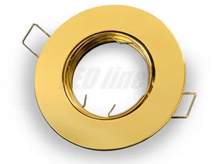 LED line Oprawa okrągła ruchoma, odlew - złoto 242878 - Oprawy, klosze i abażury - miniaturka - grafika 2
