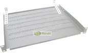 Akcesoria do szaf serwerowych - Digitus Półka do szafy RACK 19 1U 250mm szara TN-19-250-1U-GY - miniaturka - grafika 1