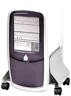 Fellowes <![CDATA[Podstawa CPU Premium, grafitowa + organizator kabli - grafitow - Podnóżki, podpórki, podkładki - miniaturka - grafika 4