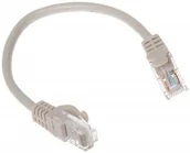 Kable - ABCVISION PATCHCORD RJ45/0.2-GREY kat.5e SZARY 0.2m - miniaturka - grafika 1