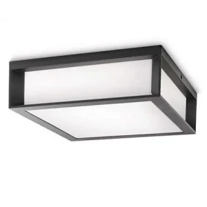 Philips 171849316 Skies 2x42W Plafon zewnętrzny antracytowy - Lampy sufitowe - miniaturka - grafika 4