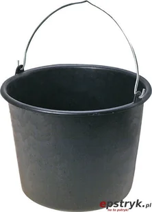 Topex Wiadro budowlane 12 l, metalowy uchwyt 13A712 - Wiadra i kastry budowlane - miniaturka - grafika 2