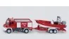 Siku Straż Pożarna Unimog z Łodzią 1636 - Samochody i pojazdy dla dzieci - miniaturka - grafika 2