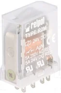 Inne akcesoria elektryczne - Relpol Przekaźnik przemysłowy 2 styki 5A 24V DC R2M-2012-23-1024 617171 - miniaturka - grafika 1