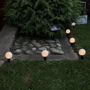 Best Season Solarny łańcuch świetlny LED COMBO z 6 kulami - Lampy ogrodowe - miniaturka - grafika 6