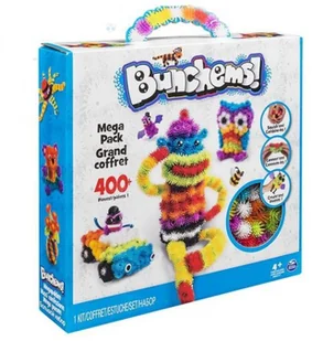 Spin Master Bunchems kolorowe rzepy mega zestaw 406 el 5900022 - Zabawki kreatywne - miniaturka - grafika 5