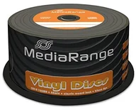 Nośniki danych - MediaRange mr225 nagrywania i nośników pamięci CD-R 700 MB/80min Disc winylowa z Dye (Burning Side) cake50 Czarny 4260283111435 - miniaturka - grafika 1