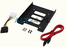 Logilink Adapter HDD AD0013 sanki 2,5>3,5" plastik AD0013 - Obudowy i kieszenie na dyski twarde - miniaturka - grafika 8