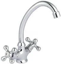 Invena Roma bateria kuchenna stojąca chrom BZ-21-00S - Baterie kuchenne - miniaturka - grafika 2