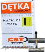 Dętki rowerowe - CST Dętka 24 1,75/2.125 L-48mm SV-Schrader - miniaturka - grafika 1