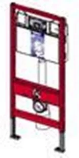 Tece profil - Uniwersalny Stelaż podtynkowy Do kompaktu WC ze spłuczką podtynkową uruchamianą z przodu z wyjściem umożliwiającym podłączenie odciągu zapachów. 9.300.003 - Stelaże i zestawy podtynkowe do WC - miniaturka - grafika 4