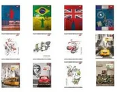 Zeszyty szkolne - Unipap Zeszyt A5 60 kartek w kratkę chłopięcy 2 - miniaturka - grafika 1