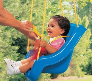 Little Tikes Huśtawka głęboka 2w1 Little tikes niebieska 617973 - Place zabaw - miniaturka - grafika 3