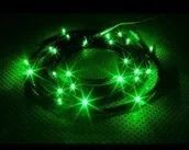 Elementy oświetleniowe do komputerów - NZXT zielony pasek 24x LED - 2m (CB-LED20-GR) - miniaturka - grafika 1