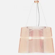 Lampy sufitowe - Kartell Lampa Wisząca Ge transparentna różowa - 9080-P1 - miniaturka - grafika 1