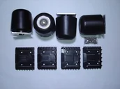 Walizki i skrzynie na sprzęt fotograficzny - Peli zestaw stóp 0500 / 0550 0500-932-110E - miniaturka - grafika 1