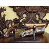 Repliki - broń - Denix PISTOLET SKAŁKOWY GEORGEA WASHINGTONA - miniaturka - grafika 1