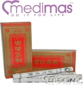 Pozostałe akcesoria do kąpieli i SPA - Medimas Moksa CZERWONA M1C - miniaturka - grafika 1