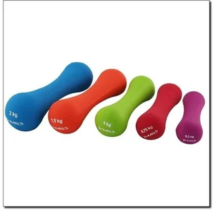 HMS Ciężarek Żeliwny Pokryty Neoprenem 17025 1 Kg - Hms (5907695556780) - Pozostały sprzęt siłowy - miniaturka - grafika 3