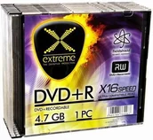 Nośniki danych - Esperanza DVD+R Extreme 4.7GB 16x Slim - miniaturka - grafika 1