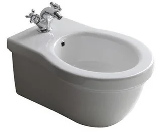 Galassia Ethos Bidet wiszący 55x38cm, z jednym otworem, biały 8440M - Bidety - miniaturka - grafika 2