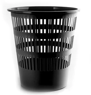Donau Kosz na śmieci ażurowy 12l. - czarny - Kosze na śmieci - miniaturka - grafika 2