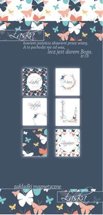 Zakładki Magnetyczne Łaska 6 sztuk - Zakładki do książek - miniaturka - grafika 2