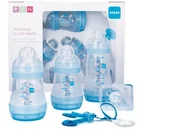 Butelki dla niemowląt - MAM MG BABY PRZEMYSŁAW FELICKI BABY Zestaw startowy Welcome to the World 0m+ antykolkowa - miniaturka - grafika 1