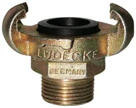 Części i akcesoria do maszyn rolniczych - Lüdecke Złącze z gwintem zewn z kłami - miniaturka - grafika 1